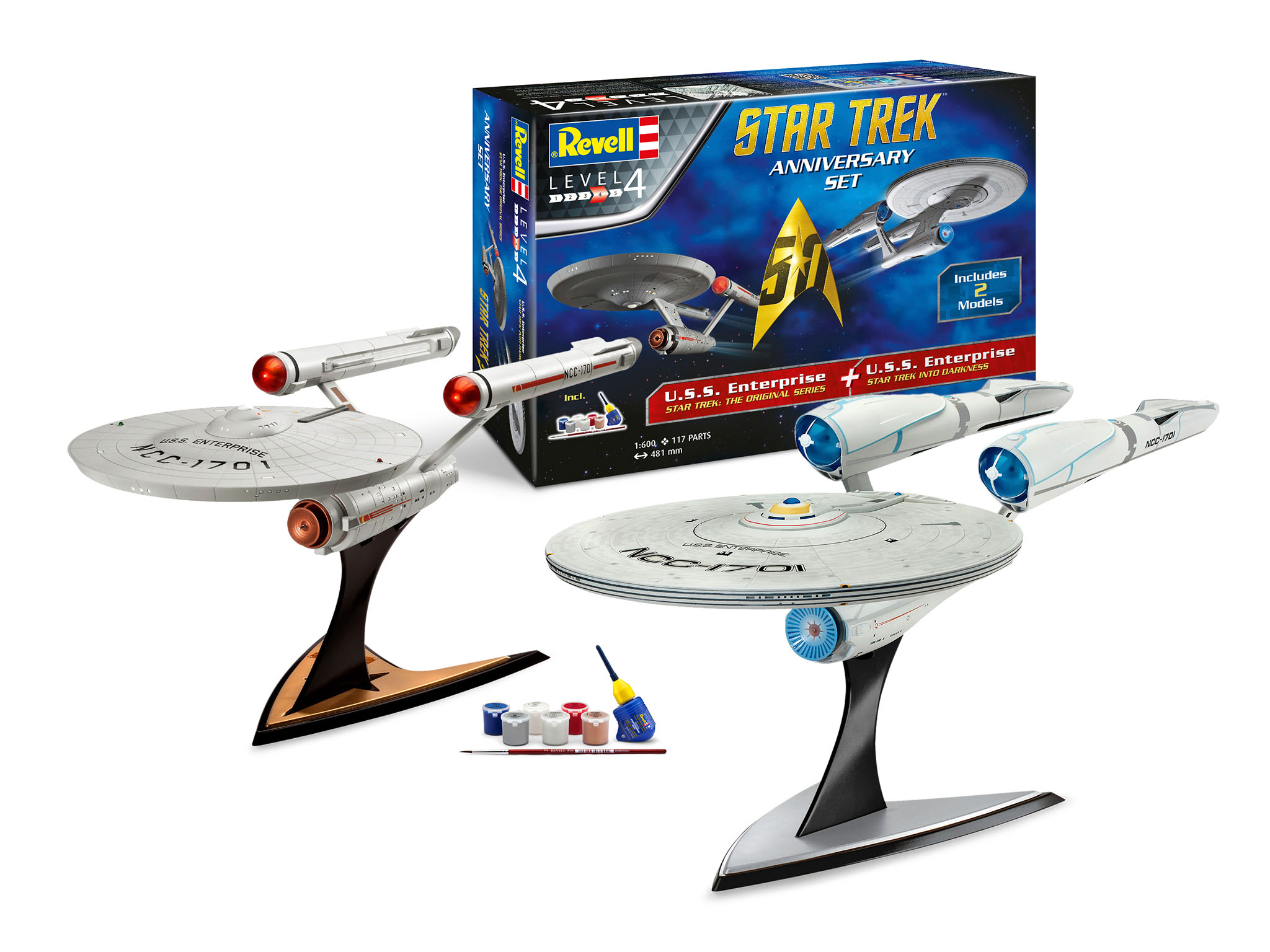 Revell 05721 Geschenkset "Star Trek" Bausatz 