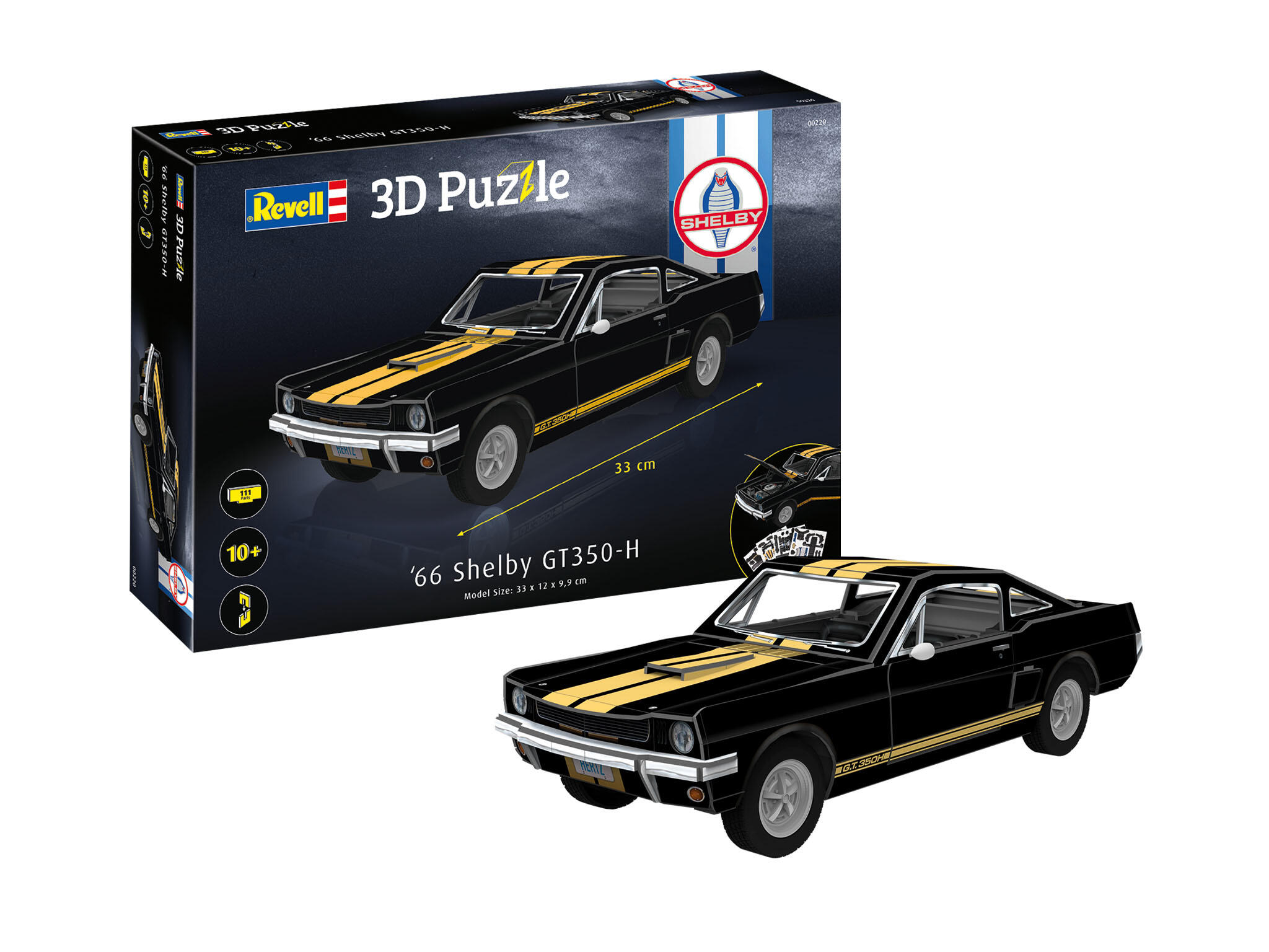 Revell 00220 3D Puzzle 66 Shelby GT350-H