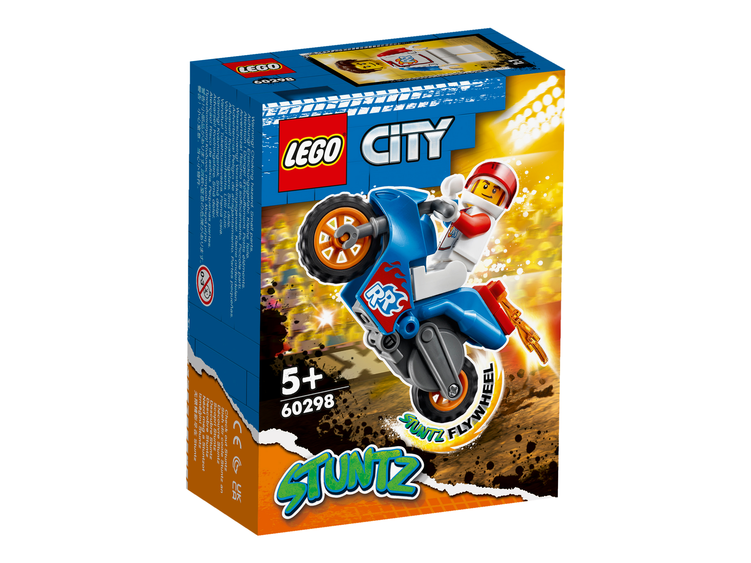 LEGO® City Raketen-Stuntbike 60298, 14 Teile, Alter: 5+