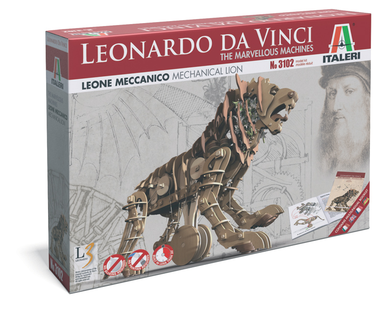 ITALERI  Leonardo Da Vinci Mechanical Lion