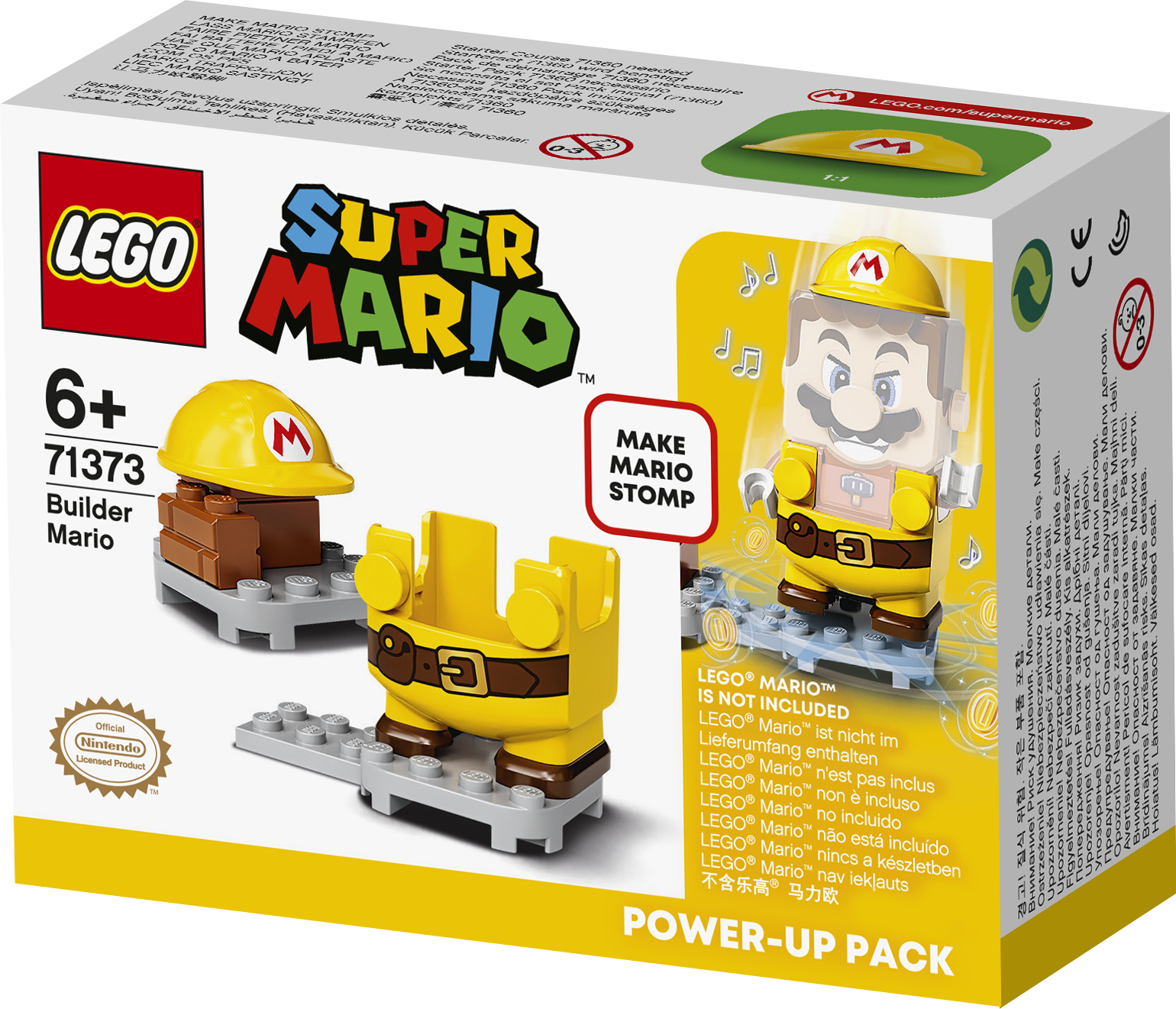 LEGO® Super Mario™ 71373 Baumeister-Mario - Anzug