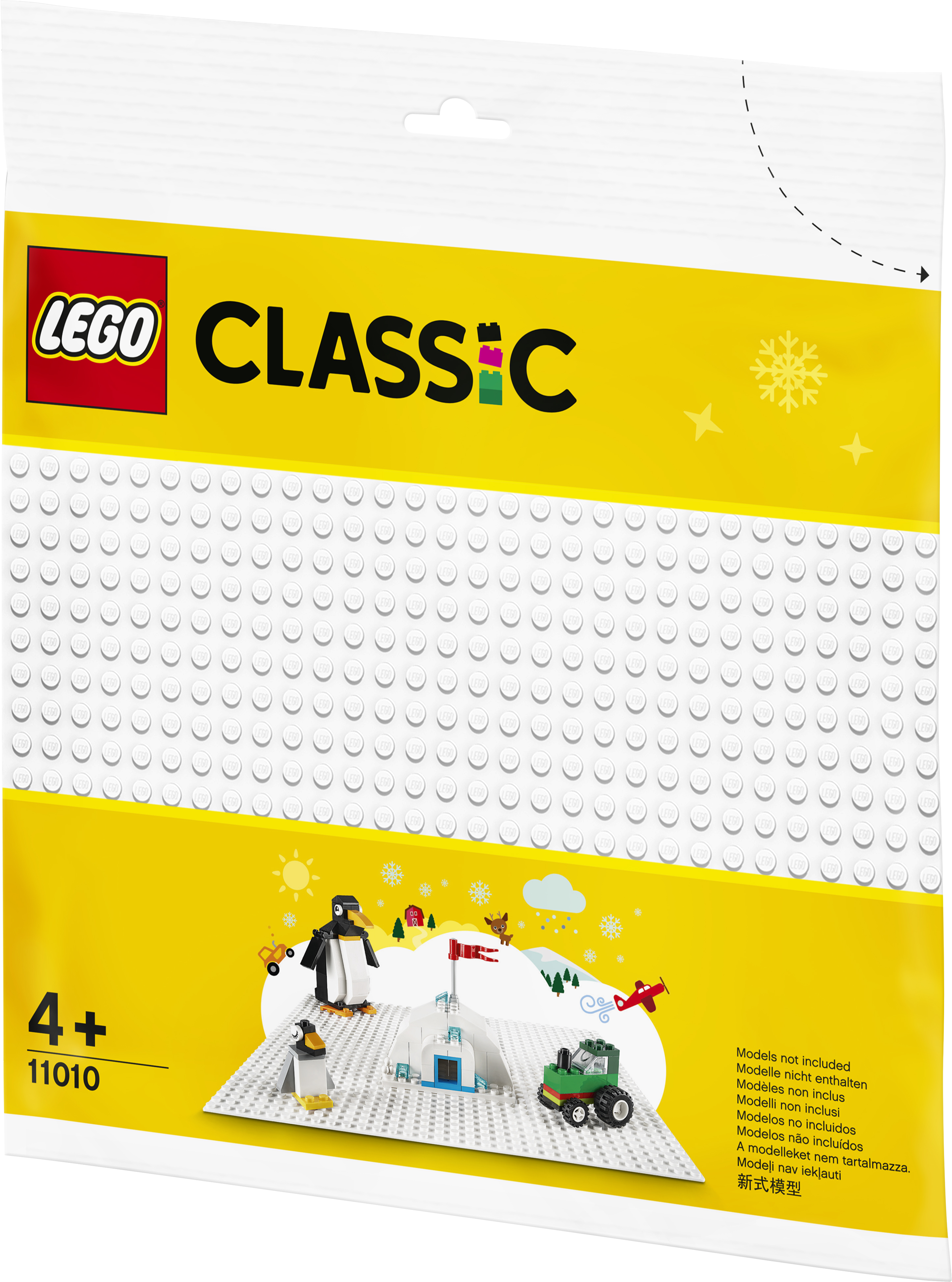 LEGO® Classic Weiße Bauplatte 11010, 1 Teile, Alter: 4+
