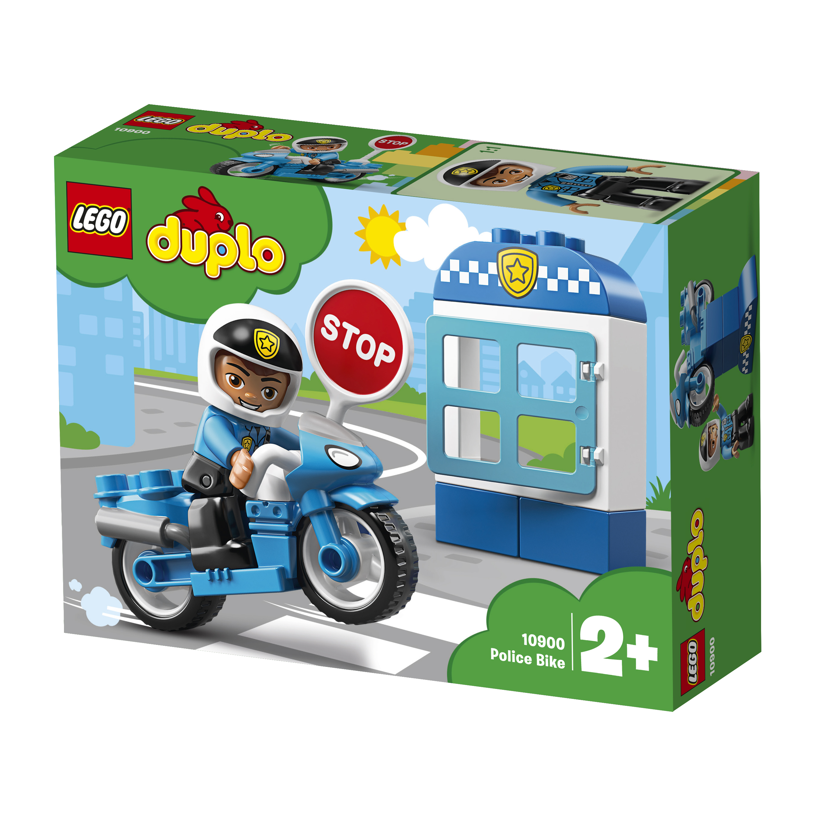 LEGO® DUPLO® Polizeimotorrad 10900, 8 Teile, Alter: 2+