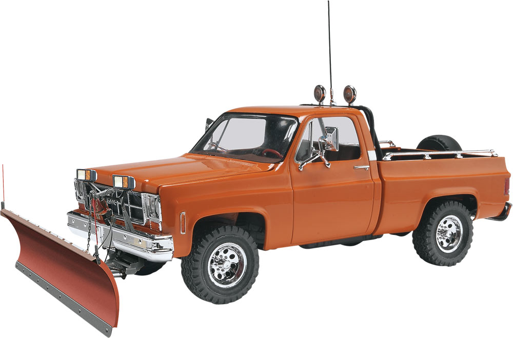 Revell 85-7222 GMC Pickup with Snow Plow, 1:24